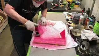 15 Year PRS Employee Guitar - Stain Test Violet