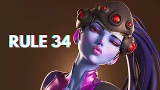 Overwatch women ranked by Rule34 authors | Top 10 | November 2025