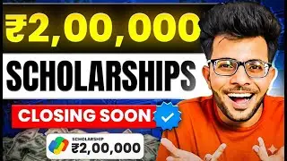 Scholarships for Students | Benefits upto 200000 🤑🔥| Application Closing Soon !