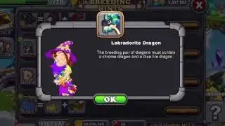 How to breed the Labradorite dragon in Dragonvale!