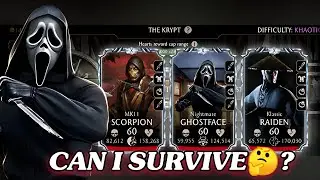 MK Mobile Khaotic Krypt Gameplay😈 BEST TEAM &ndash; CAN I SURVIVE?
