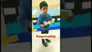 Transport activity l learn with fun l kindergarten activity
