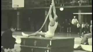 Paul Davis - record rope climb