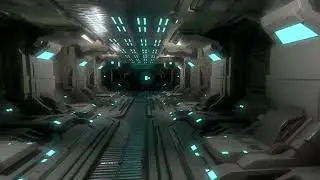 Sci fi corridor