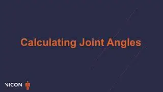 ProCalc Tutorials - Calculating a Joint Angle