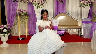 First holy communion of  Melisha, Kandloor 