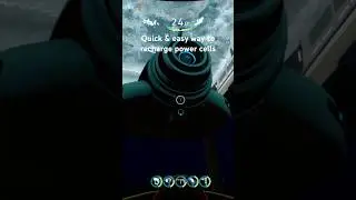 Way to recharge power cells without battery charger #subnautica #gaming #tips #xboxseriesx #seamoth