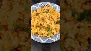Garlic Rice Recipe | Leftover Rice Ka Best Tadka | Quick & Spicy Lahsun Rice #shorts