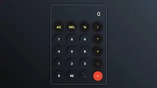 How to Create Calculator || HTML , CSS & JavaScript || #coding #html #css
