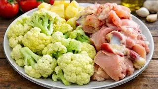 ফুলকপি দিয়ে চিকেনের ইউনিক রেসিপি 😋 // Fulkopi Recipe in Bengali // ফুলকপি রেসিপি // Fulkopi Murgi