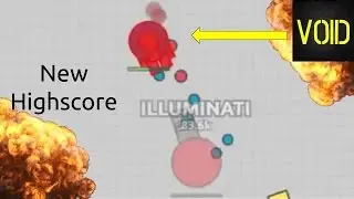 MY NEW WORLD RECORD | Diep.io | The Void