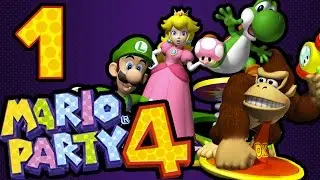 Vomiting and Crying - Mario Party 4 - PART 1 - VG Dustoff