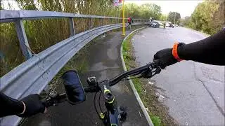 MTB Regina Ciclarum (25-10-2020 da ponte Testaccio a Fiumicino)