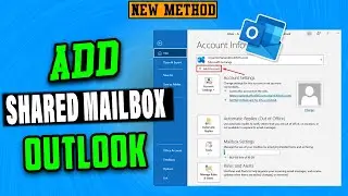 Как добавить общий почтовый ящик в Outlook | Добавить общий почтовый ящик в Outlook