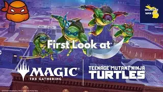 First Look at Magic: The Gathering | Teenage Mutant Ninja Turtles from New York Comic Con