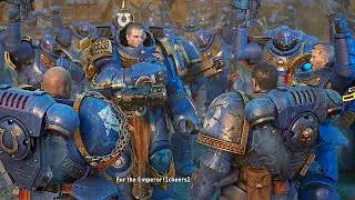 Space Marine 2 For The Emperor Scene - Warhammer 40K