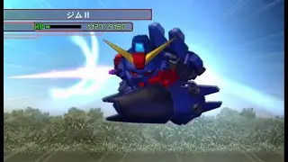 SD Gundam G-Generation World - Blue Destiny Unit 2 Nimbus Custom All Animations