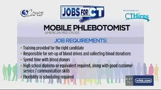 Jobs for CT: Mobile Phlebotomist