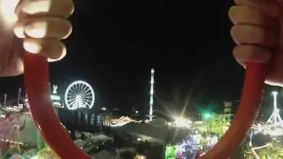 Power tower 2 POV Winter Wonderland Hyde Park London