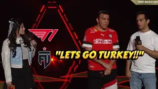 FUT Esports ATA KAPTAN PostMatch Interview after DESTOYRING T1 VCT CHAMPIONS 2023