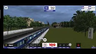 WDG3A TRAIN FULL SPEED ARRIVE indian railways 😍