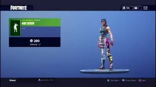 Hot Stuff ShowCase on Fortnite