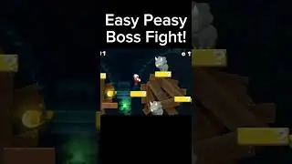 Do You Agree That This Is A Very Easy Boss Fight? #mario #nintendo #retrogaming