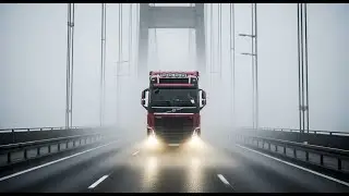Oresund Bridge Time-Lapse: Denmark to Sweden in Minutes!