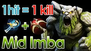 NEW META TINY MID DOMINATES | 1 HIT = 1 KILL | Patch 7.40b #dota2