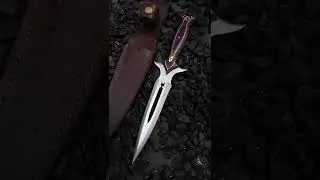 Werzalit Grip Double Blade Wedge Hunting Knives 399