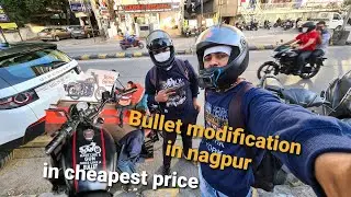 Bike Modification In Cheapest Price NAGPUR | BULLET MODIFICATION | CHEAP RATE CAR & BIKE ACCESORIES