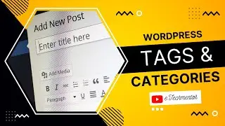 12. All About WordPress Categories & Tags Tutorial | What’s the Difference?