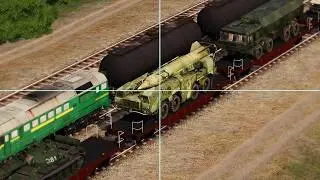 Russian Ammo Train Destroyed Near Mariupol in Ukraine's Deadly Trap