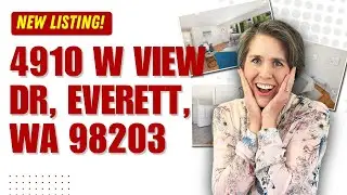 🏡 Everett, WA Home for Sale | Spacious 3-Bedroom with Large Lot