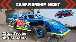 Beckley Motor Speedway | Championship Night - Chris Proctor GoPro Video (10/12/24)