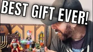 Merry Flip-mas tavern diorama review!!