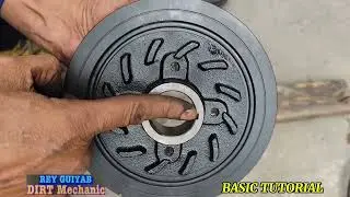 MITSUBISHI ADVENTURE P2: Pinalitan kya ito ng bagong crankshaft pulley? | DIRT MECHANIC