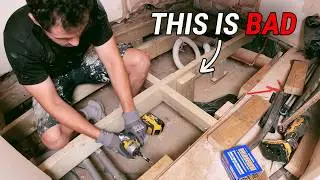 DIY Bathroom Reno &ndash; Water Damage Nightmare! Here&rsquo;s What We Learned (Ep.2)