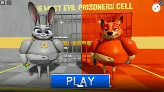 Judy & Nick's Prison: Barry FINDS The SECRET Tunnel! #roblox #escape #barrysprison