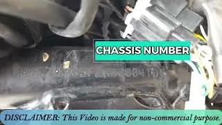 Inspection of ROYAL ENFIELD CLASSIC 350 EFI | Location of Chassis Number, Engine Number