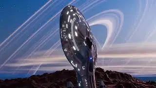 Futuristic Steampunk Airship Adventure Over the Ocean | Sci‑Fi Cinematic