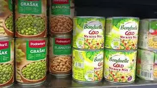 Цены на продукты в Черногории сентябрь 25. Будва Food prices in Montenegro. September 25