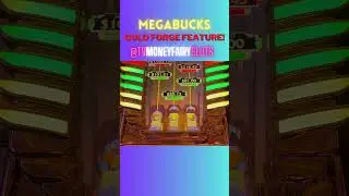 MEGABUCKS GOLD FORGE BONUS! #megabucks #slots #slotmachine #casino  #slot #lasvegas #lasvegasslots