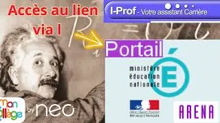 [Tutoriel] Acc&egrave;s au lien Iprof via le Portail ARENA  #ENT #neo