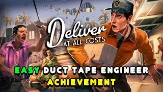 EASY Duct Tape Engineer Achievement / Trophy - Deliver at all Costs
