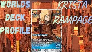 KRISTA LENZ RAMPAGE!!!!!! WORLDS DECK LIST!!!!