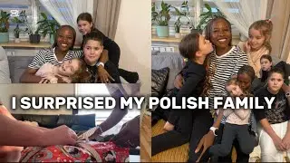Surprising My Polish 🇵🇱 Niece And Nephews with Their Christmas Presents 