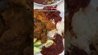 My first time trying Nasi Lemak 😱🍚🍗❤️&zwj;🔥