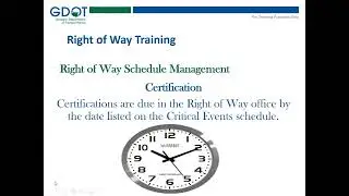ROW Right of way management