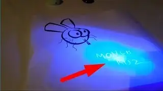 UV magic pen - Crayon encre invisible